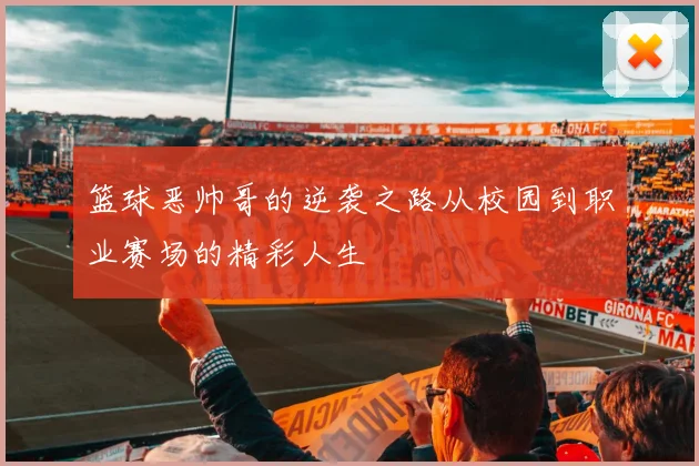 篮球恶帅哥的逆袭之路从校园到职业赛场的精彩人生